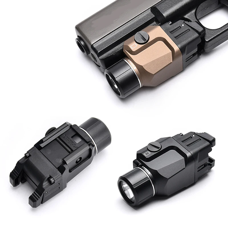 WADSN Tactical High Power Strobe Flashlight White LED Scout Light Airsoft Hunting Metal Lamp Pistol Parts Fit 20mm Rail
WADSN Tactical High Power Strobe Flashlight White LED Scout Light Airsoft Hunting Metal Lamp Pistol Parts Fit 20mm Rail