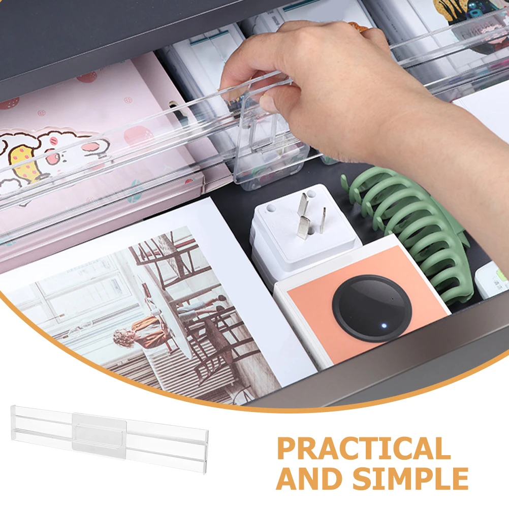 Clear Plastic Drawer Separators Organizer Sorting Tool Compact Divider Storage Baffle Reusable Long Term Space Saving Practical
Clear Plastic Drawer Separators Organizer Sorting Tool Compact Divider Storage Baffle Reusable Long Term Space Saving Practical