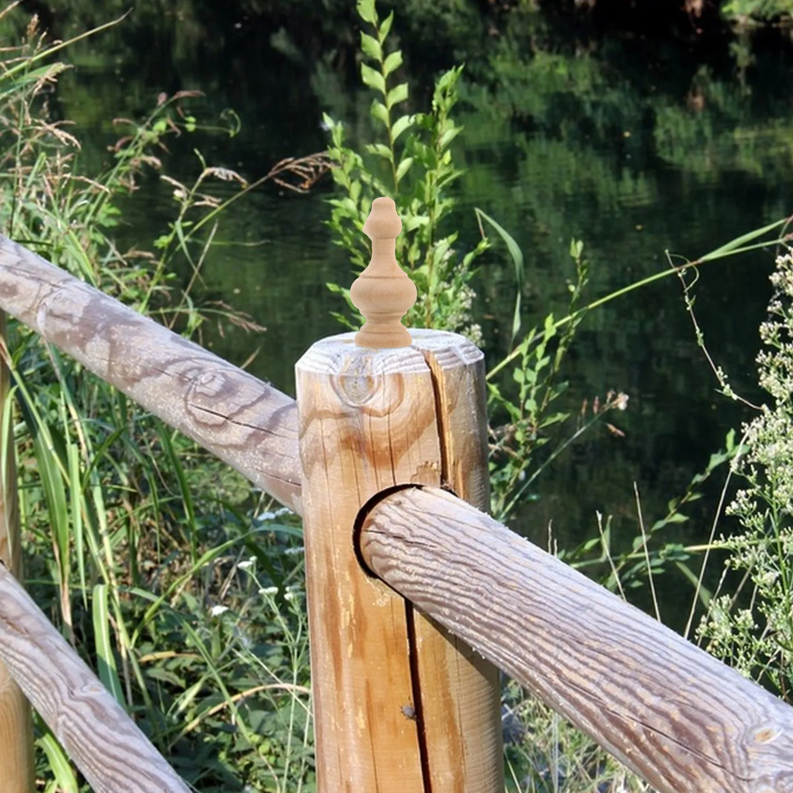 Small Railing Decorative Pillars Wood Balusters Deck Replacement Chair Spindles Indoor Stair Banister Kit Living Dining Balcony
Small Railing Decorative Pillars Wood Balusters Deck Replacement Chair Spindles Indoor Stair Banister Kit Living Dining Balcony
