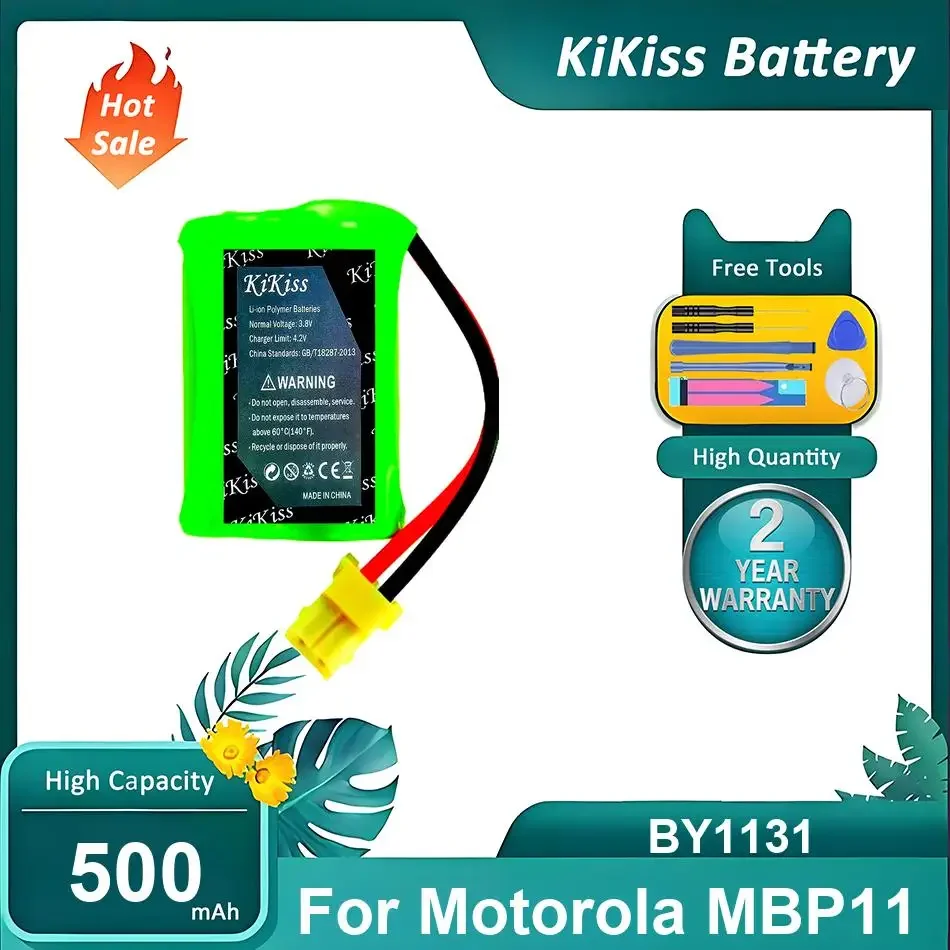 Li-ion Polymer Battery For Motorola Moto MBP11,BY1131,500mAh
Li-ion Polymer Battery For Motorola Moto MBP11,BY1131,500mAh