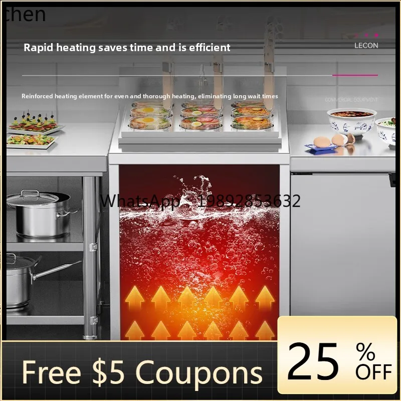 Электрическая плита ABB для приготовления лапши и одена из нержавеющей стали с изоляцией и функцией подогрева
Электрическая плита ABB для приготовления лапши и одена из нержавеющей стали с изоляцией и функцией подогрева