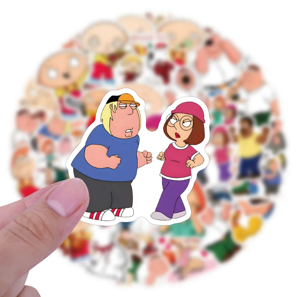 55 cartoon Family guy spoof home creative stickers decorative suitcase water cup computer waterproof stickers
55 cartoon Family guy spoof home creative stickers decorative suitcase water cup computer waterproof stickers