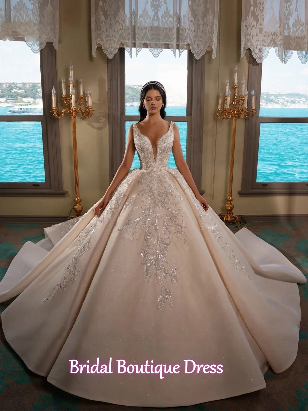 ustomized Exquisite Shine brightly Beading Wedding Dress Off Shoulder Vintage Robe Mariage Lace Bridal Vestidos De Novia
ustomized Exquisite Shine brightly Beading Wedding Dress Off Shoulder Vintage Robe Mariage Lace Bridal Vestidos De Novia