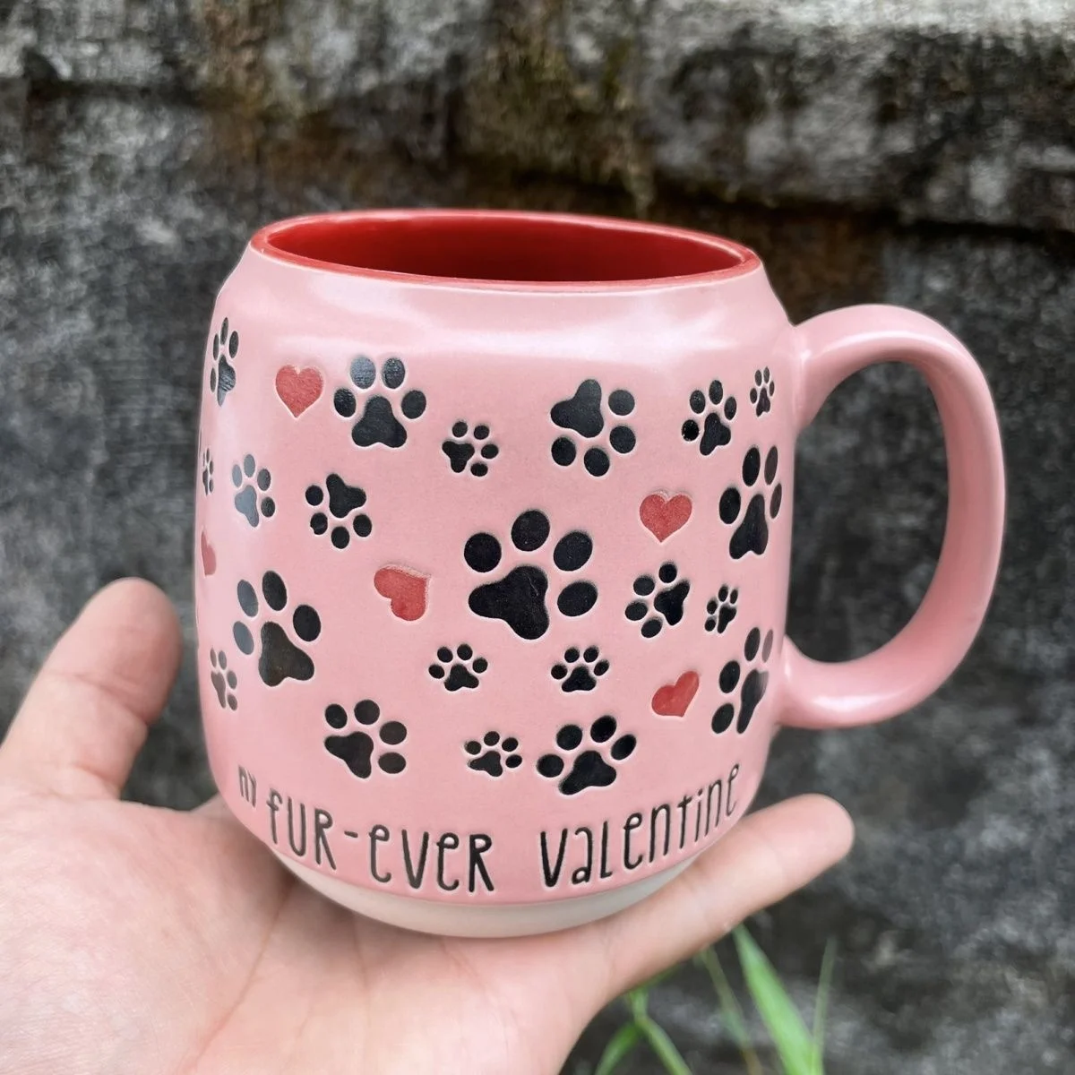 Cute Relief Cat Paw Ceramic Mug Pink Bellys Cup Creative Coffee Cup Milk Mug Breakfast Drinkware for Home Office Beverage Gift
Cute Relief Cat Paw Ceramic Mug Pink Bellys Cup Creative Coffee Cup Milk Mug Breakfast Drinkware for Home Office Beverage Gift