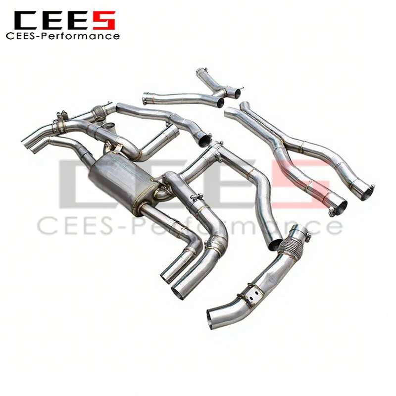 CEES Catback выхлопная система для Mercedes-Benz GLS63/GLS560/GLS580 AMG 4.0TT 2019-2024, глушитель из нержавеющей стали с системой клапанов
CEES Catback выхлопная система для Mercedes-Benz GLS63/GLS560/GLS580 AMG 4.0TT 2019-2024, глушитель из нержавеющей стали с системой клапанов