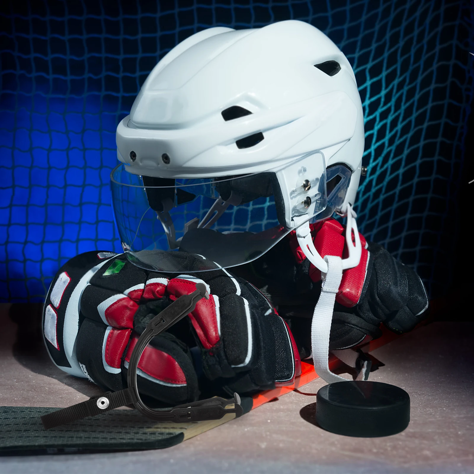 1 Set Ice Hockey Chin Strap Pom Material Lightweight Durable Replacement Adjustable Snap Fit For Sports Players Under
1 Set Ice Hockey Chin Strap Pom Material Lightweight Durable Replacement Adjustable Snap Fit For Sports Players Under