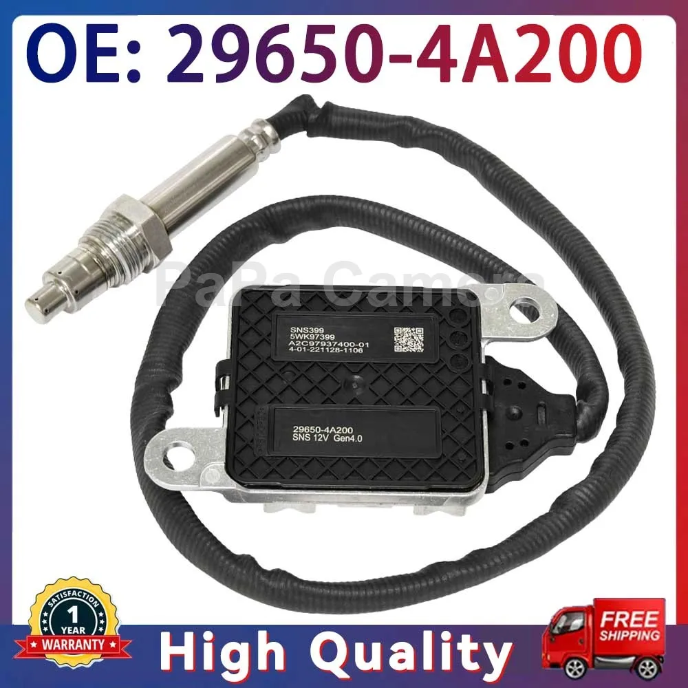 Nitrogen Oxide Sensor 5WK97399 29650-4A200 For Hyundai i800 H-1 2.5 CRDi Kia CEE'D 1.0 296504A200 NOX Oxygen Sensor
Nitrogen Oxide Sensor 5WK97399 29650-4A200 For Hyundai i800 H-1 2.5 CRDi Kia CEE'D 1.0 296504A200 NOX Oxygen Sensor