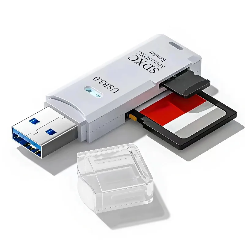2 in 1 USB 3.0 Card Reader Micro TF sd card Reader usb adapter High Speed Cardreader TF Memory card For PC Laptop Accessories
2 in 1 USB 3.0 Card Reader Micro TF sd card Reader usb adapter High Speed Cardreader TF Memory card For PC Laptop Accessories