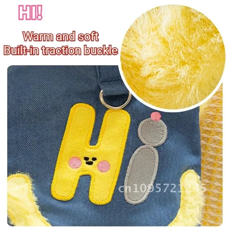 Clothing Dog Pet Cat HI Smiling Face Traction Cowboy Vest Winter Dog Autumn Medium Hairless Small Teddy Thick and Warm
Clothing Dog Pet Cat HI Smiling Face Traction Cowboy Vest Winter Dog Autumn Medium Hairless Small Teddy Thick and Warm