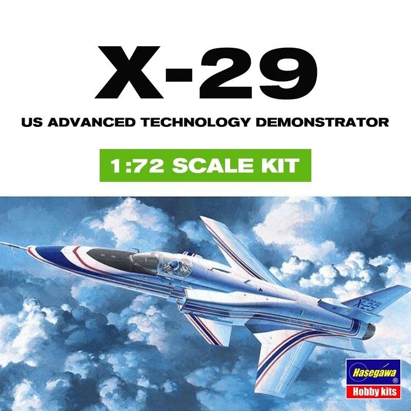 Комплект собранной модели самолета Hasegawa 00243 X-29 Экспериментальный истребитель с подметальным крылом 1/72
Комплект собранной модели самолета Hasegawa 00243 X-29 Экспериментальный истребитель с подметальным крылом 1/72