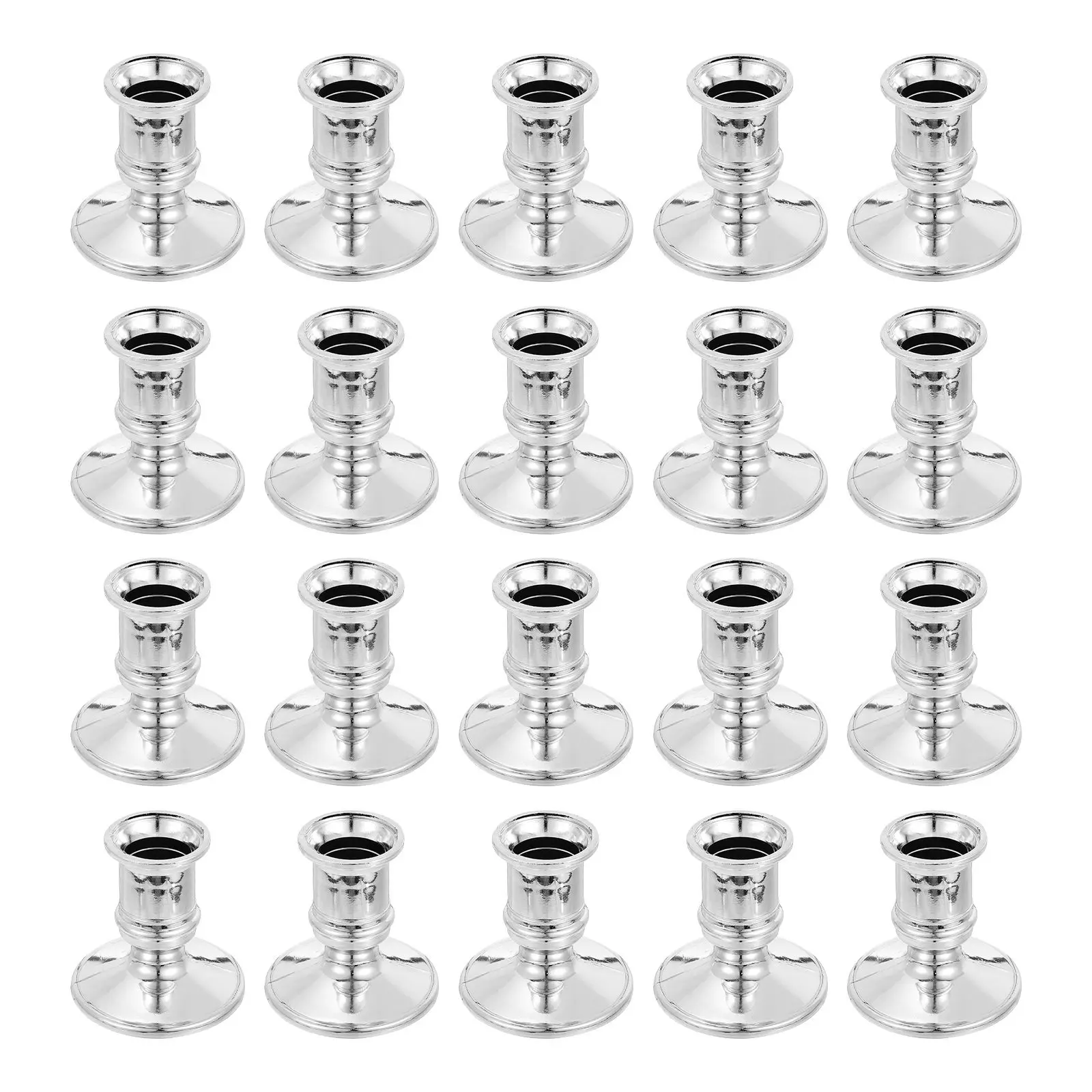 20 Pcs Electronic Holders Silver Plastic Pillar Stands Dinner Decor Bedroom Stylish Cafe Bar Hotel Furnishings
20 Pcs Electronic Holders Silver Plastic Pillar Stands Dinner Decor Bedroom Stylish Cafe Bar Hotel Furnishings