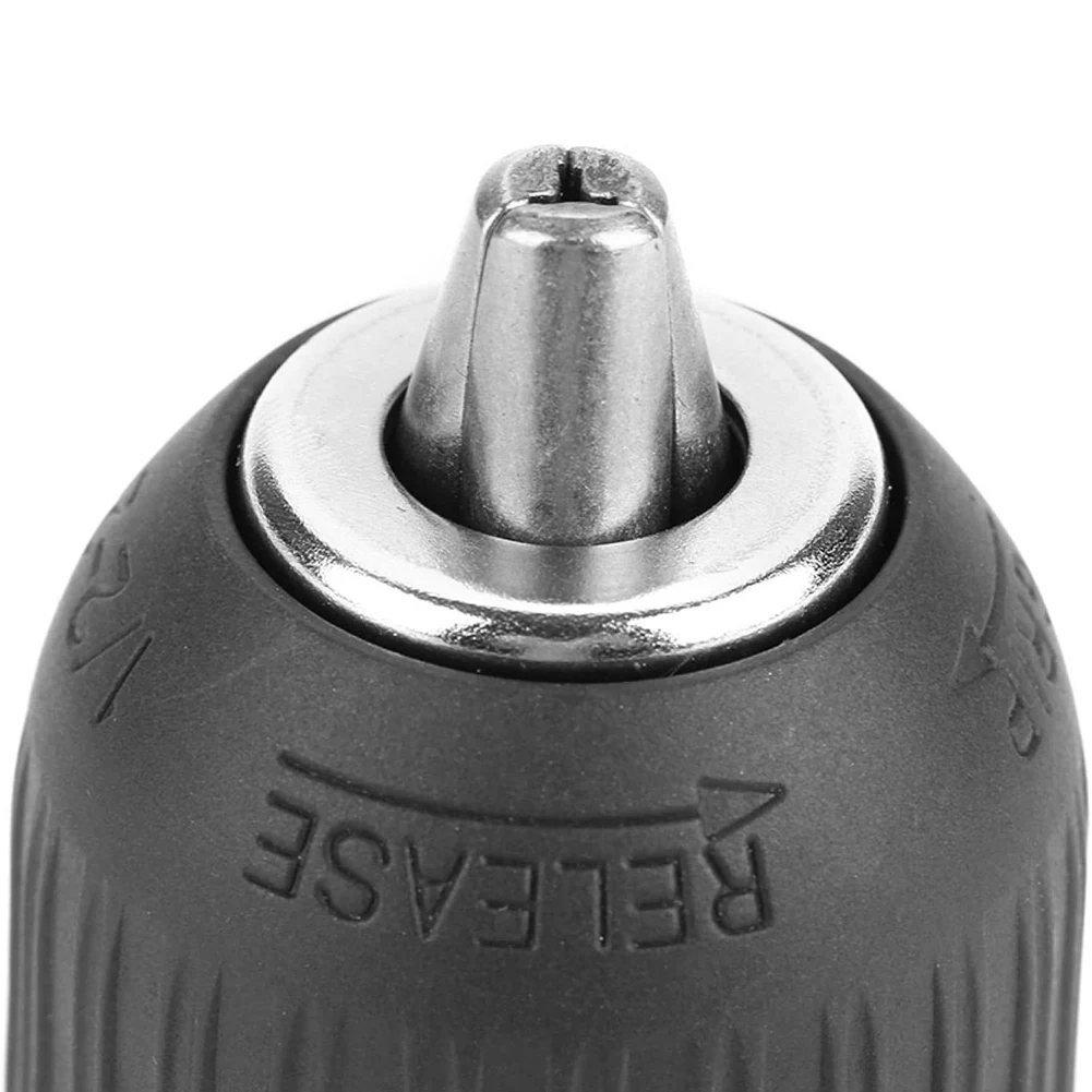 A23P Drill Chuck - 2-13Mm Keyless Drill Chuck 1/2Inch-20UNF With 1/2Inch Chuck Adaptor For Impact Wrench Conversion
A23P Drill Chuck - 2-13Mm Keyless Drill Chuck 1/2Inch-20UNF With 1/2Inch Chuck Adaptor For Impact Wrench Conversion