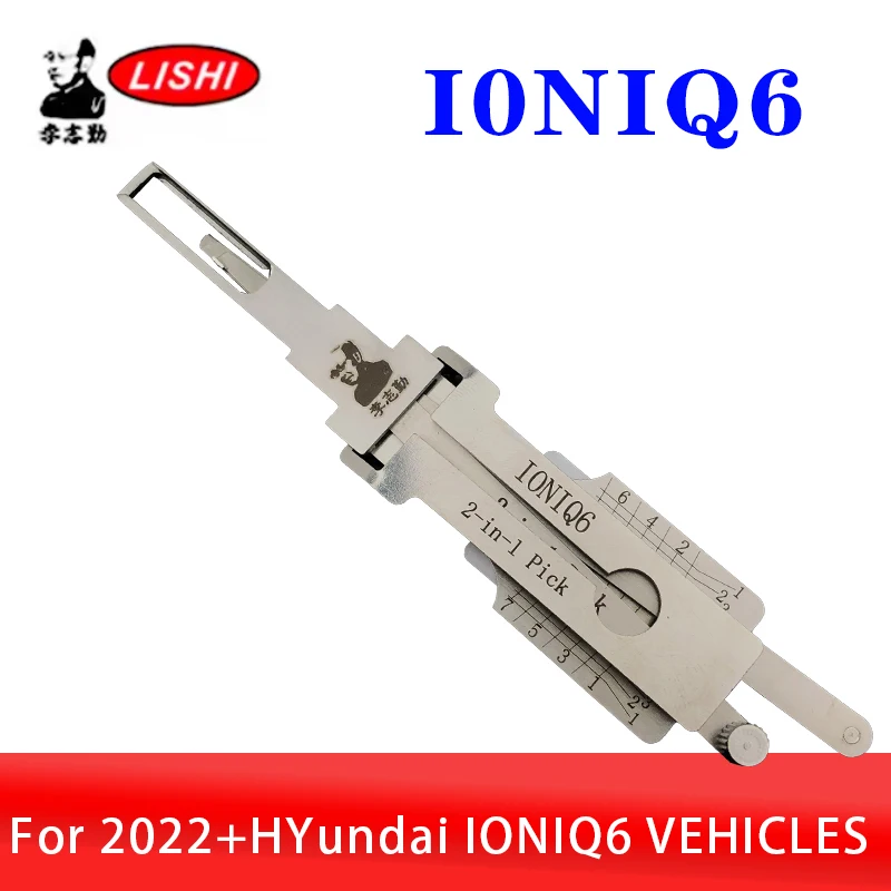 I0NIQ6 LISHI 2in1 For 2022+Hyundai IONIQ6 Cars Decoder Car Door Open tool Lock Pcik tool Locksmiths tool
I0NIQ6 LISHI 2in1 For 2022+Hyundai IONIQ6 Cars Decoder Car Door Open tool Lock Pcik tool Locksmiths tool