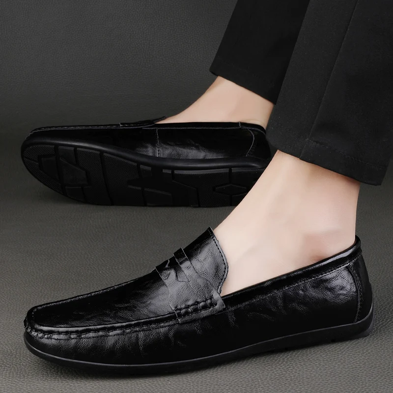 2023 Men's Shoes Real Leather Men's Shoes Outdoor Loafers Luxury Soft Men's Driving Shoes Platform Handmade Waterproof Sneakers
2023 Men's Shoes Real Leather Men's Shoes Outdoor Loafers Luxury Soft Men's Driving Shoes Platform Handmade Waterproof Sneakers