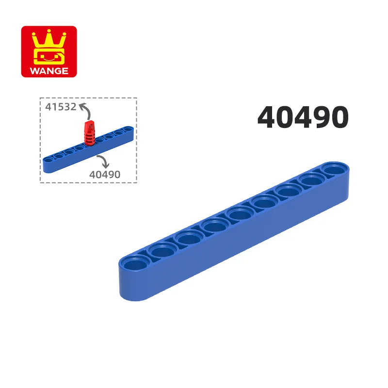 WANGE 40490 100 г/42 шт. 1x9 отверстий, толстый блок Moc, цвет, совместимый с 40490, кирпич, сделай сам, детские игрушки, сборочные детали
WANGE 40490 100 г/42 шт. 1x9 отверстий, толстый блок Moc, цвет, совместимый с 40490, кирпич, сделай сам, детские игрушки, сборочные детали