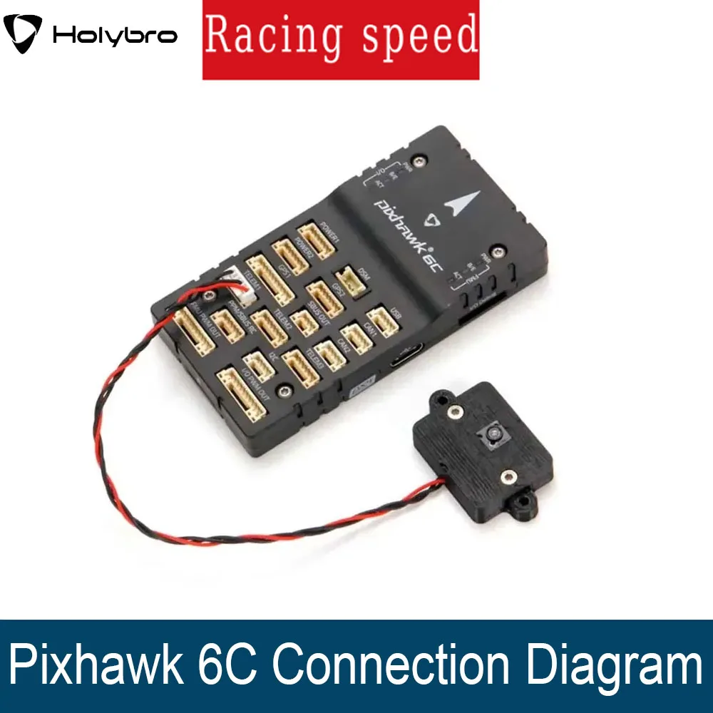 Оптический датчик потока Holybro PMW3901, встроенный BEC, совместимый с PX4 Ardupilot, простой в установке для деталей дрона
Оптический датчик потока Holybro PMW3901, встроенный BEC, совместимый с PX4 Ardupilot, простой в установке для деталей дрона
