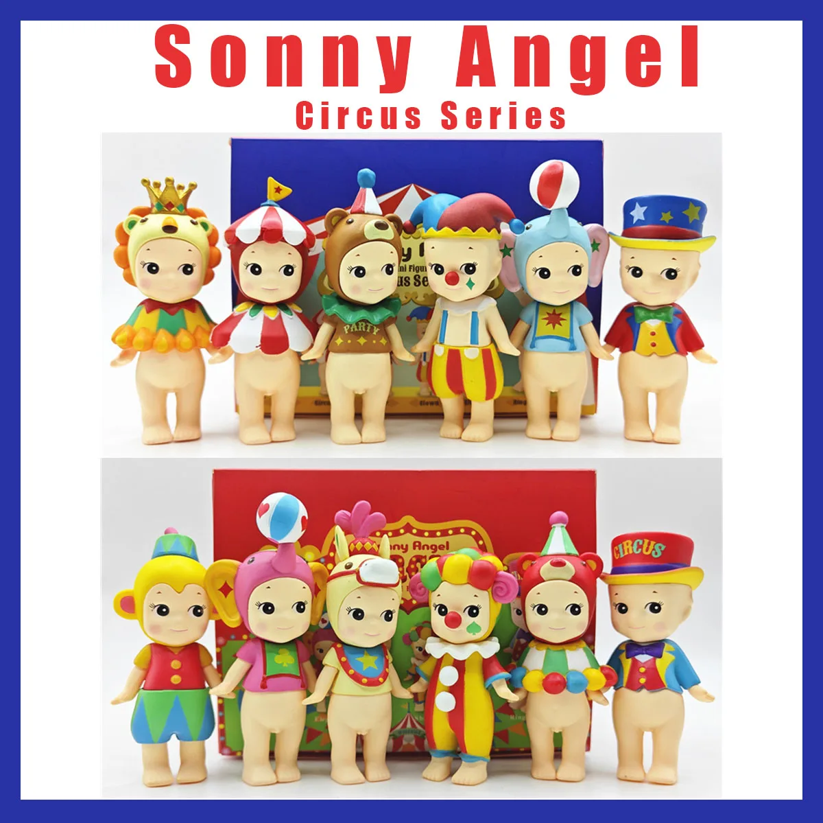 Sonny Angel blind box toys circus series anime action figures desktop ornaments collection children's Halloween Christmas gifts
Sonny Angel blind box toys circus series anime action figures desktop ornaments collection children's Halloween Christmas gifts