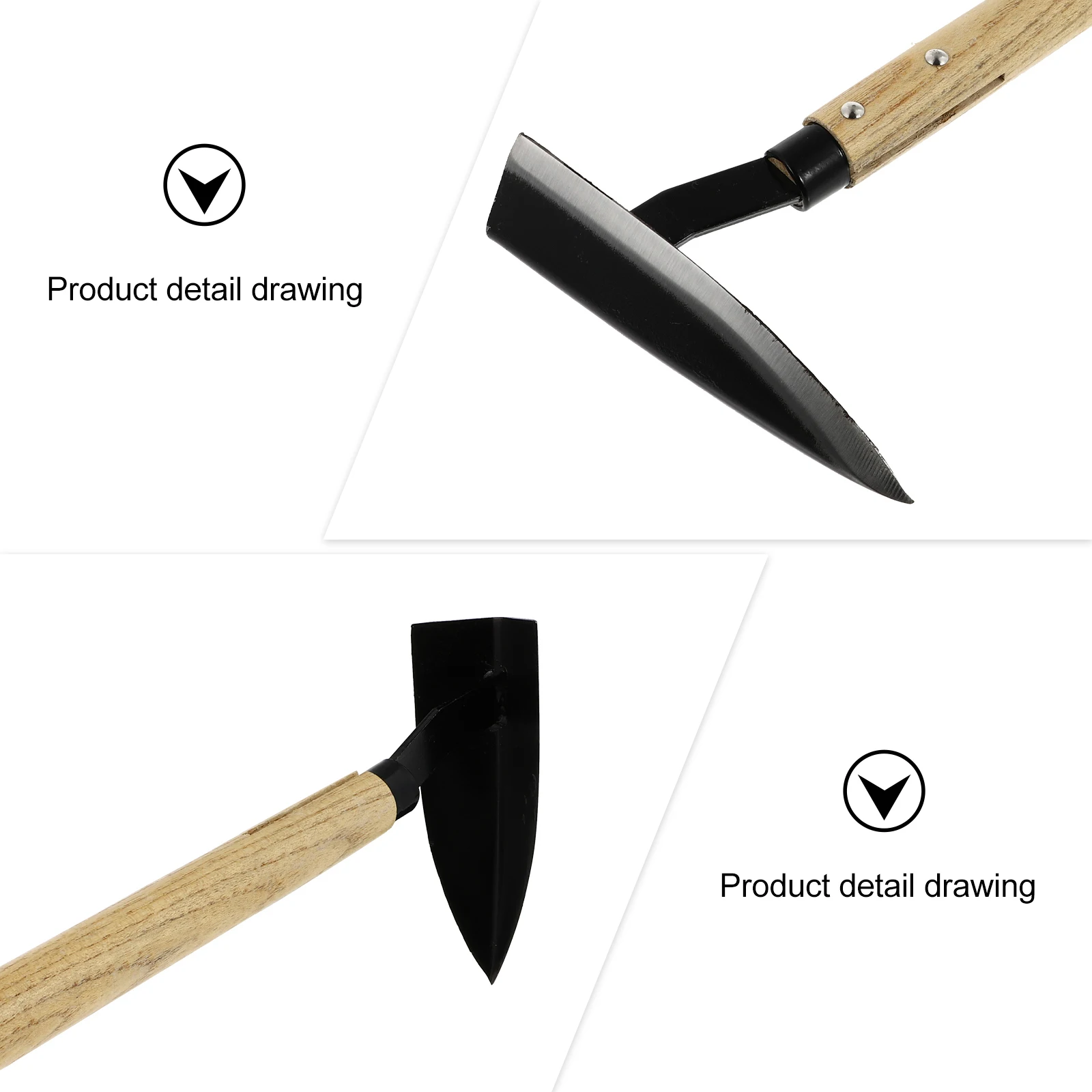 Wooden Hoe Hand Hoes Garden Hand Tools Weeding Tools Lightweight Durable Practical Easy to Operate Gardening Needs Housewarming
Wooden Hoe Hand Hoes Garden Hand Tools Weeding Tools Lightweight Durable Practical Easy to Operate Gardening Needs Housewarming