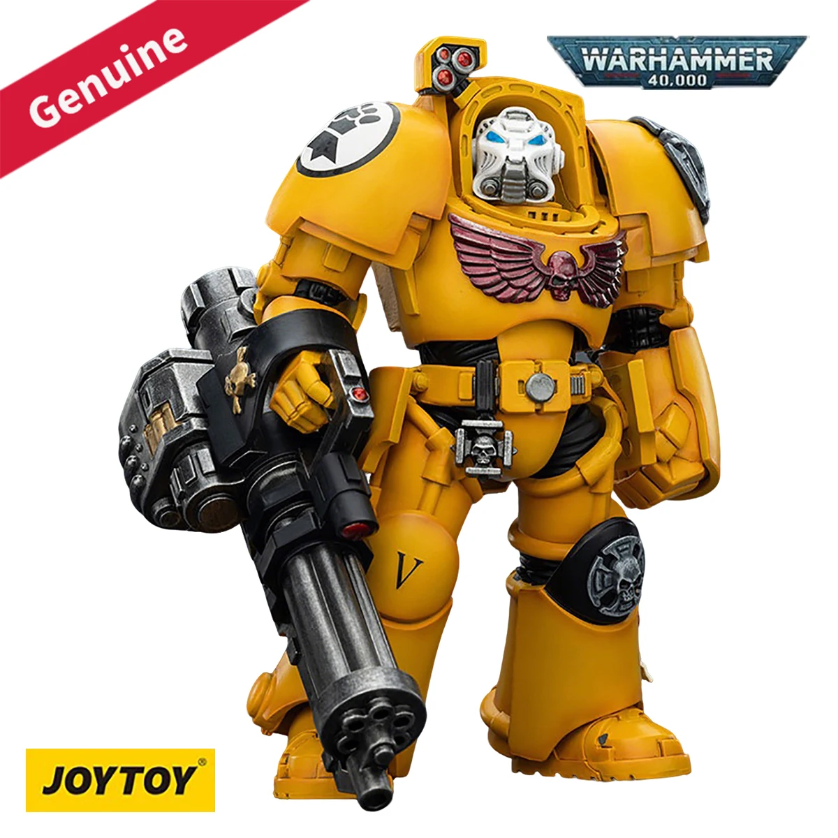 Original Genuine JOYTOY Action/Dolls Warhammer 40000 Lmperial Fists Terminator 3 with Power Fist and Assault Cannon Game Figure
Original Genuine JOYTOY Action/Dolls Warhammer 40000 Lmperial Fists Terminator 3 with Power Fist and Assault Cannon Game Figure