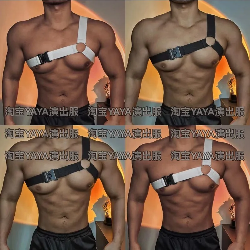 Customized Bar Men's Gogo Performance Dress Strap DS Sexy Iron Chain Elastic Strap Chest
Customized Bar Men's Gogo Performance Dress Strap DS Sexy Iron Chain Elastic Strap Chest