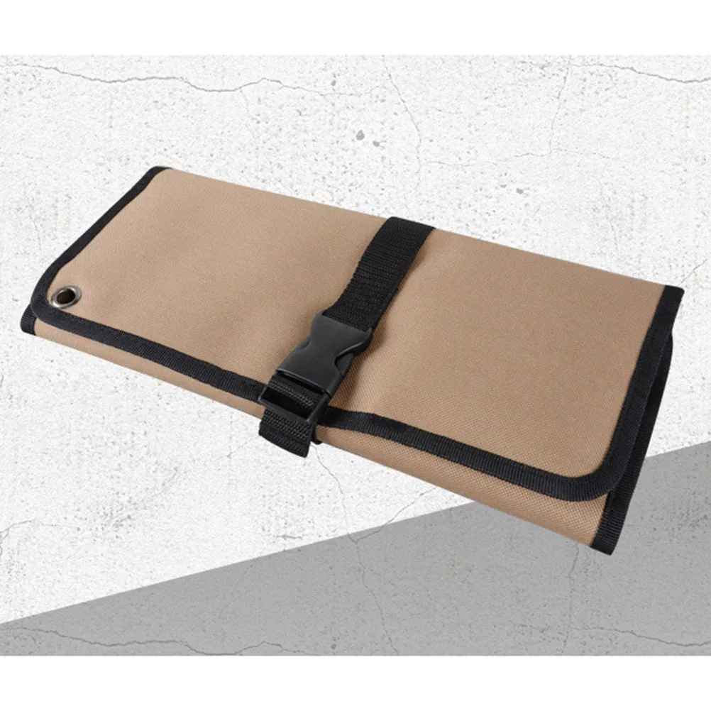 Multifunctional Oxford Fabric Tool Roll Bag Durable Portable Travel Storage Case Carrier Electrician Tool Case 
Multifunctional Oxford Fabric Tool Roll Bag Durable Portable Travel Storage Case Carrier Electrician Tool Case