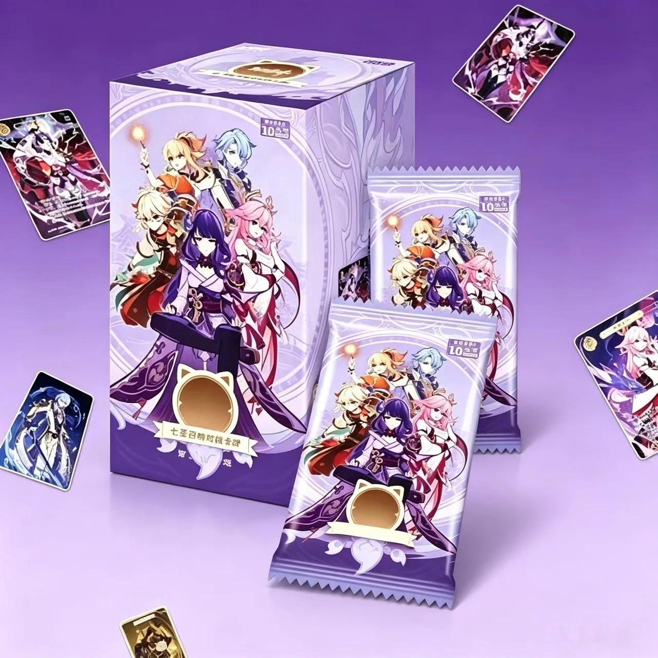 Genuine Genshin Impact Card Seven Saints Summoning Battle Cards Booster Packs Game Peripheral Cards Board Games Collectible Card
Genuine Genshin Impact Card Seven Saints Summoning Battle Cards Booster Packs Game Peripheral Cards Board Games Collectible Card