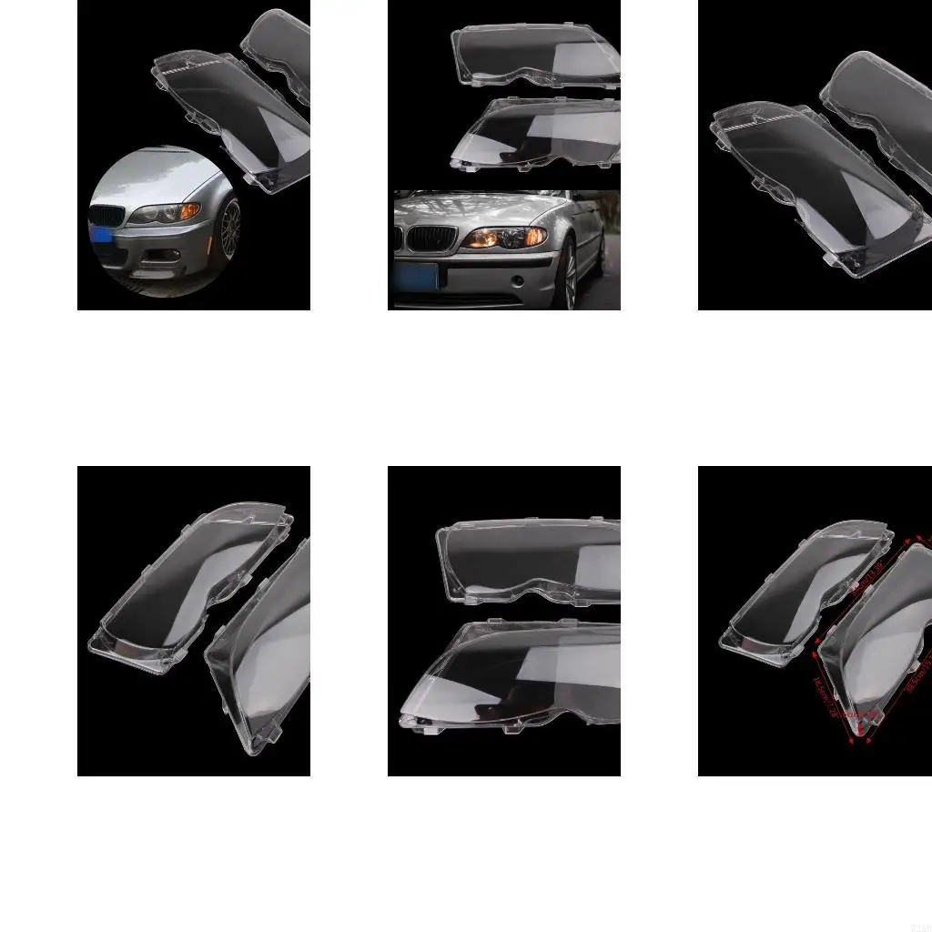 2Pcs Car Front Headlight Lens Protective for Shell Plastic Cover for E46 4 72XB
2Pcs Car Front Headlight Lens Protective for Shell Plastic Cover for E46 4 72XB