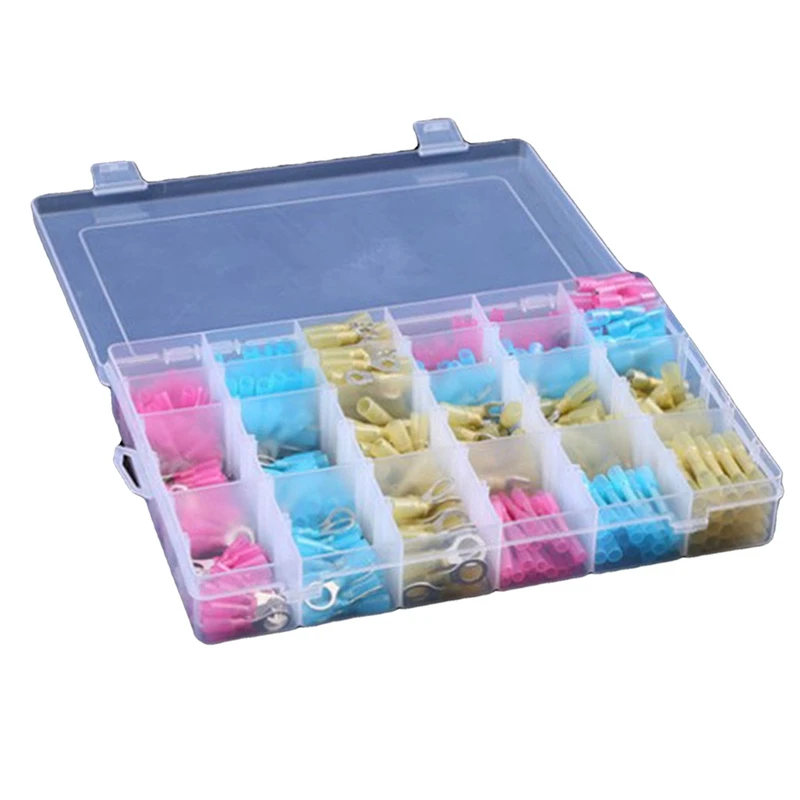 480Pcs Boxed Insulated Terminals Waterproof Heat Shrinkable Terminal Blocks Replacement Accessories
480Pcs Boxed Insulated Terminals Waterproof Heat Shrinkable Terminal Blocks Replacement Accessories