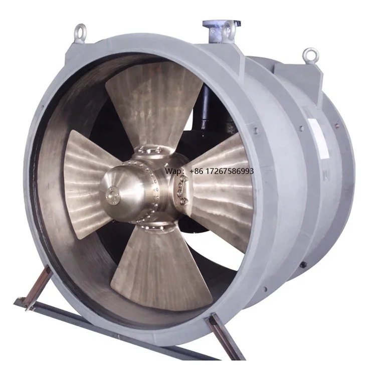 CCS & BV & RINA Approved Controllable Pitch 4 Blades Bow Tunnel Thruster With 1000-2800mm Propeller
CCS & BV & RINA Approved Controllable Pitch 4 Blades Bow Tunnel Thruster With 1000-2800mm Propeller