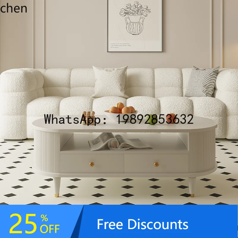 X1Cream Wind Minimalist Coffee Table Living Room Small Unit Solid Wood Tea Table Combination Premium Slate Tea Table
X1Cream Wind Minimalist Coffee Table Living Room Small Unit Solid Wood Tea Table Combination Premium Slate Tea Table