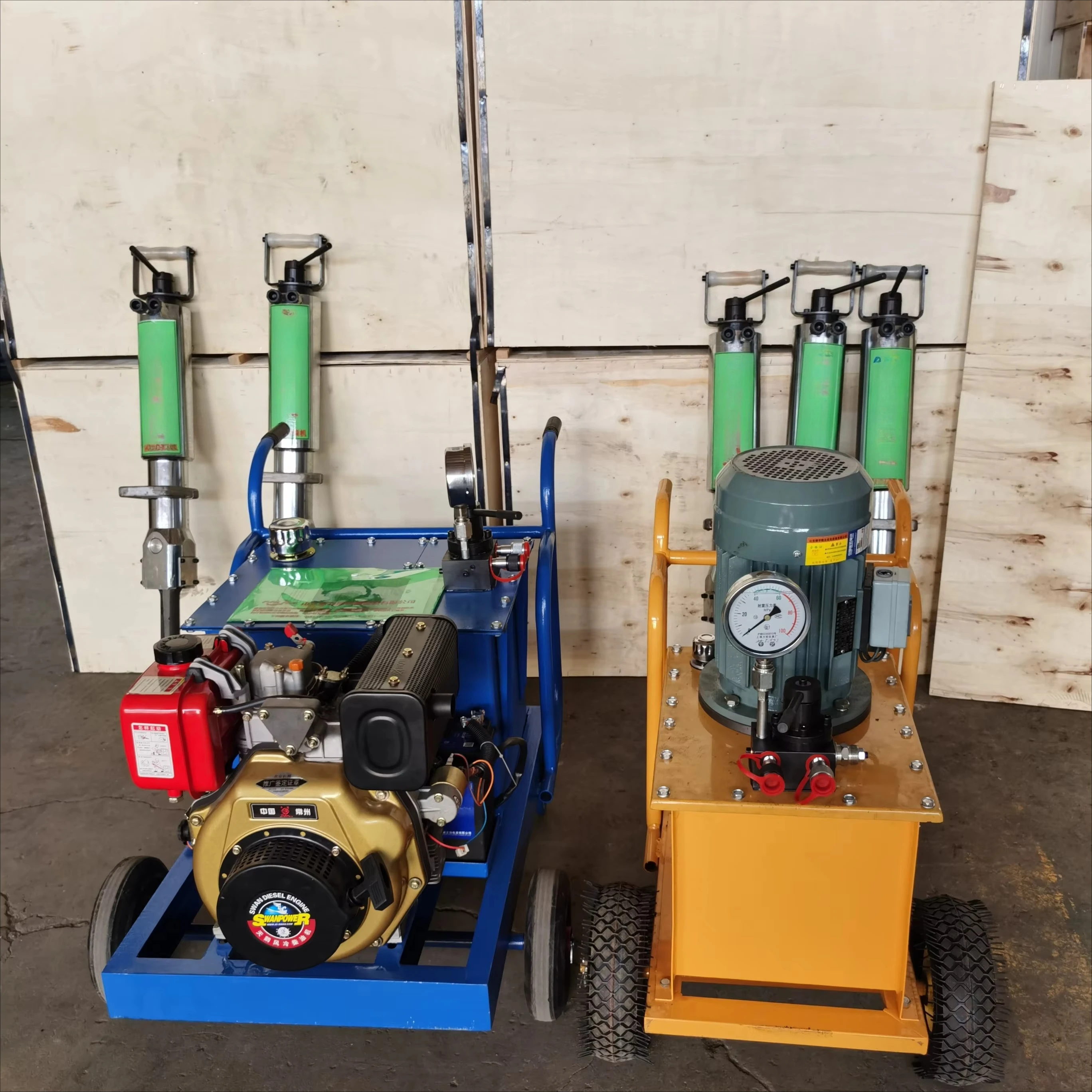 Vibration Free Hydraulic Stone Splitter from Manufacturer Quarry Hard Rock Piston Blasting Cylinder
Vibration Free Hydraulic Stone Splitter from Manufacturer Quarry Hard Rock Piston Blasting Cylinder