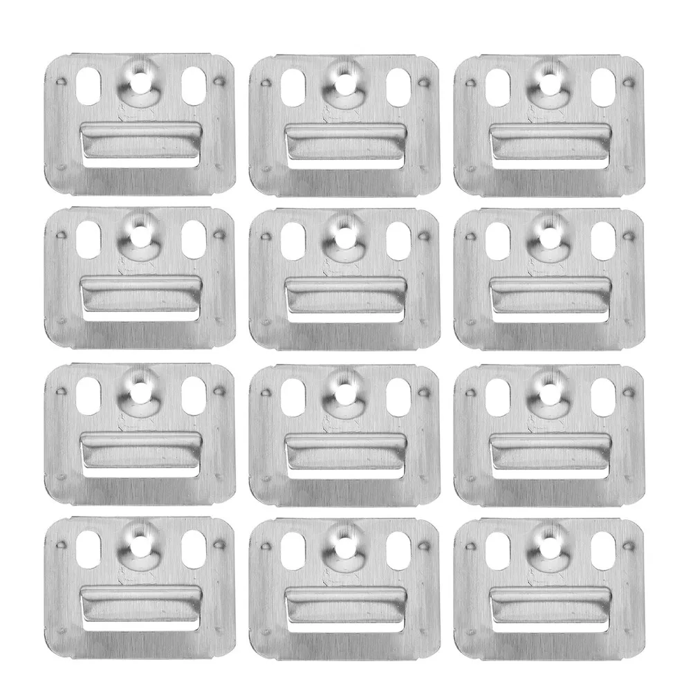 300Pcs Stainless Steel Wall Panel Buckle Corrosion-Resistant Strong Clamping Connector for Home Office Public
300Pcs Stainless Steel Wall Panel Buckle Corrosion-Resistant Strong Clamping Connector for Home Office Public