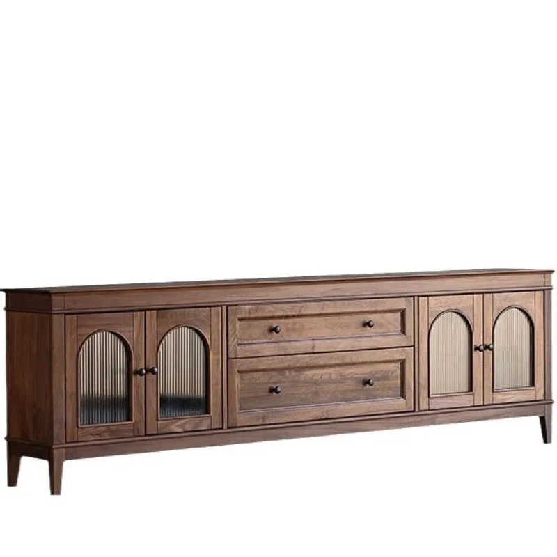 Log storage locker North American black walnut audio-visual cabinet American retro all-solid wood TV cabinet
Log storage locker North American black walnut audio-visual cabinet American retro all-solid wood TV cabinet