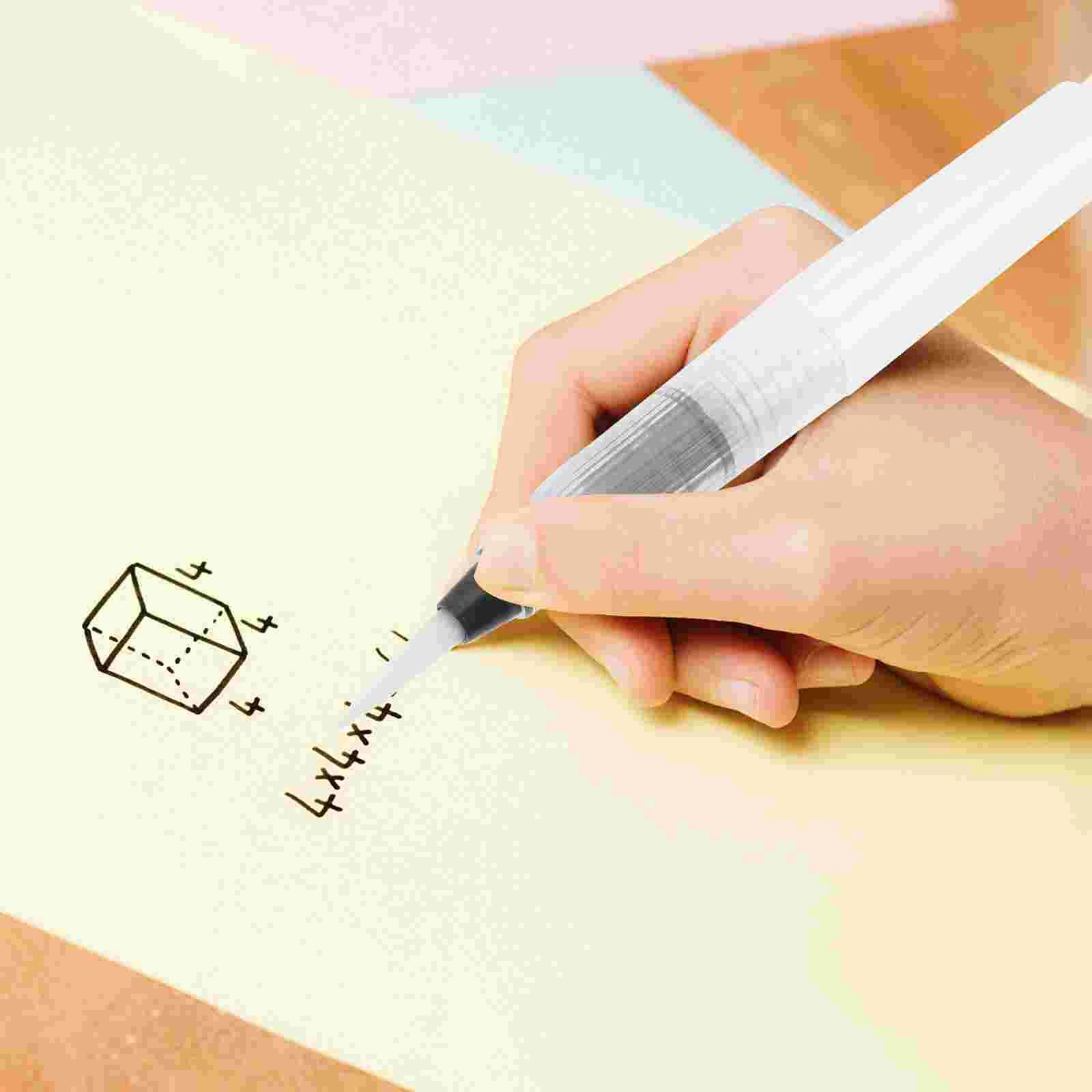 10 Pcs Water Brush Pen Coloring Soluble Colored Pencils Ink Pens Watercolor Paint Brushes
10 Pcs Water Brush Pen Coloring Soluble Colored Pencils Ink Pens Watercolor Paint Brushes