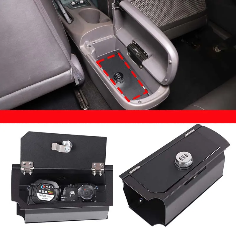 Armrest Safe Box Lockable Storage Box Hidden Storage Box Anti-Theft Console Safe Box Car Organizers For Toyota Celica 1999-2005
Armrest Safe Box Lockable Storage Box Hidden Storage Box Anti-Theft Console Safe Box Car Organizers For Toyota Celica 1999-2005