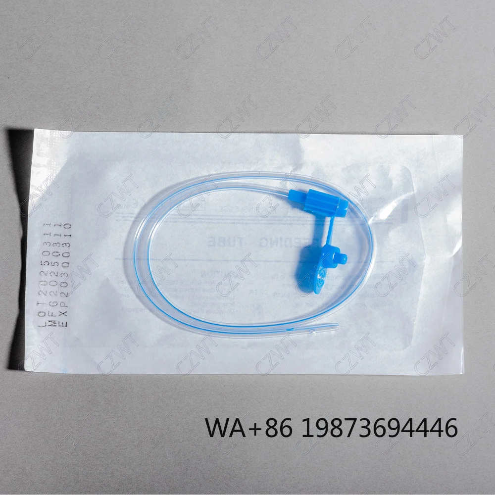 Disposable PVC Feeding/Nasogastric Tube, CE Class I FR4-FR22 EO Sterile
Disposable PVC Feeding/Nasogastric Tube, CE Class I FR4-FR22 EO Sterile