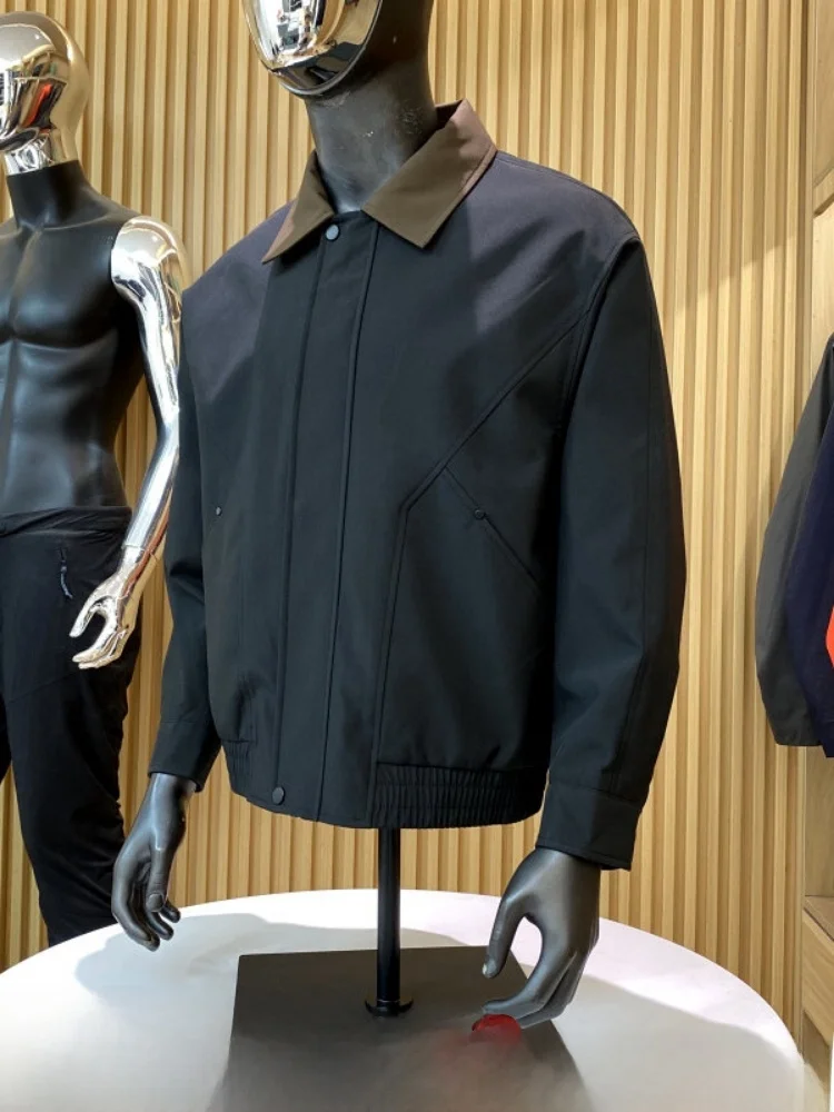 Retro American Style! 3D Tailoring! Spring Men's Outdoor Fashion Color Block Collar Casual Jacket Trendy
Retro American Style! 3D Tailoring! Spring Men's Outdoor Fashion Color Block Collar Casual Jacket Trendy