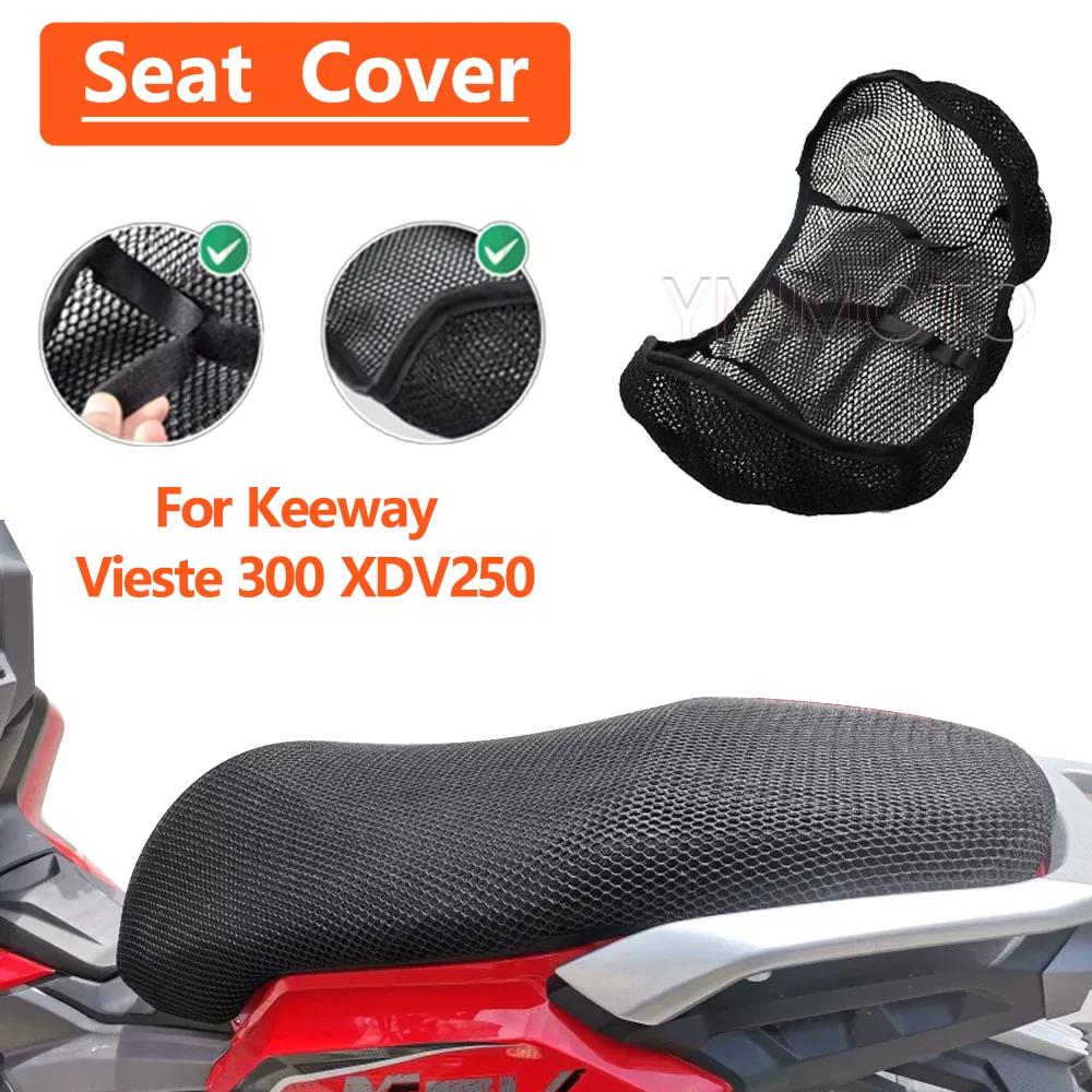 For Keeway Vieste 300 XDV250 XDV 250 Motorcycle Accessories Mesh Breathable Seat Cushion Saddle Non-Slip Protection Seat Cover
For Keeway Vieste 300 XDV250 XDV 250 Motorcycle Accessories Mesh Breathable Seat Cushion Saddle Non-Slip Protection Seat Cover