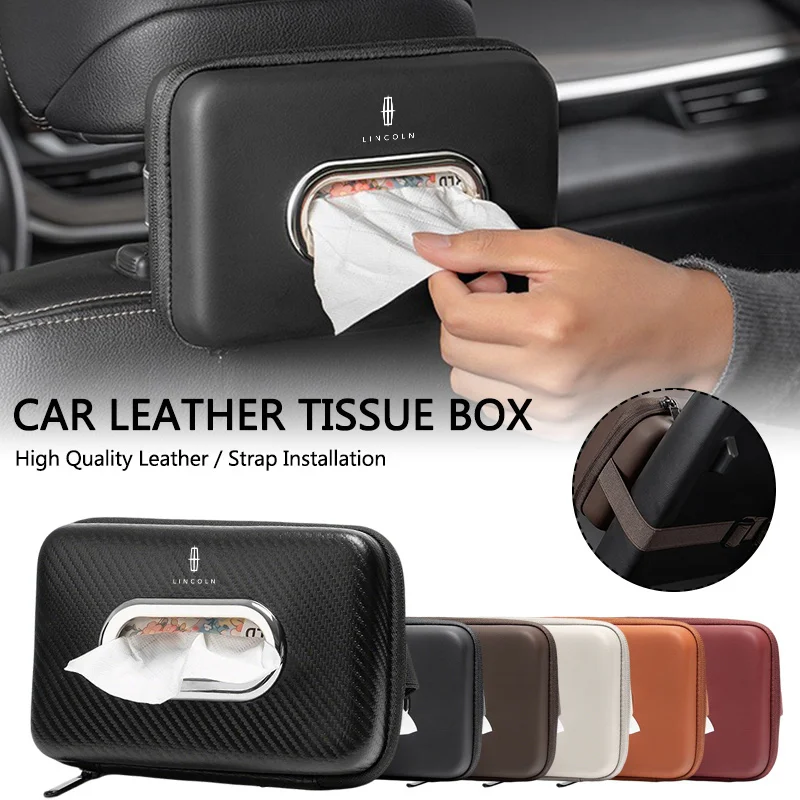 Car Armrest Box Storage Decoration Paper Box Seat Back Tissue For Lincoln Navigator Continental Nautilus Aviator MKZ MKX MKC MKT
Car Armrest Box Storage Decoration Paper Box Seat Back Tissue For Lincoln Navigator Continental Nautilus Aviator MKZ MKX MKC MKT