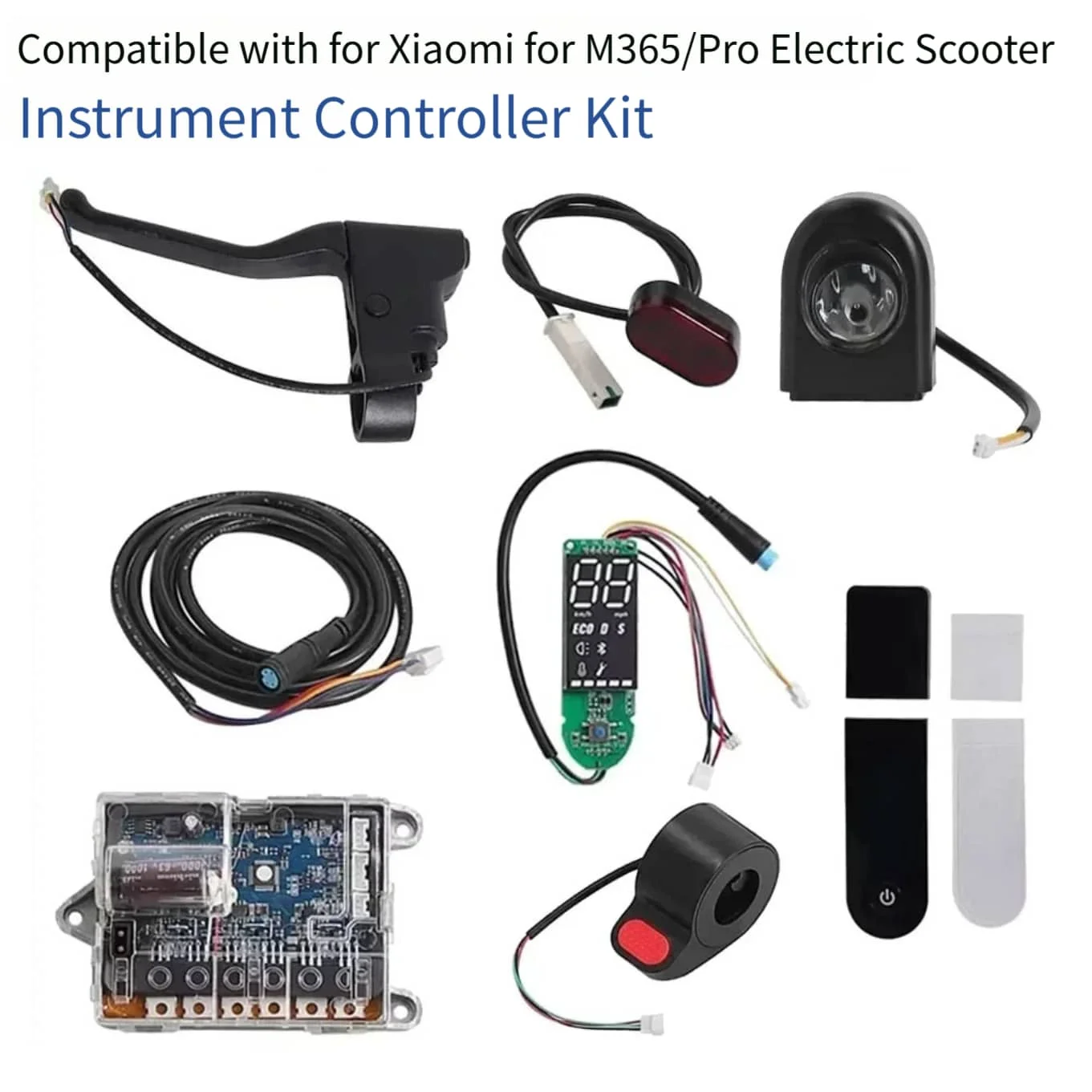Motherboard Controller Speed Display With Brake Lever Throttle Front And Rear Light Set FOR XIAOMI FOR M365 Pro Electric Scooter
Motherboard Controller Speed Display With Brake Lever Throttle Front And Rear Light Set FOR XIAOMI FOR M365 Pro Electric Scooter