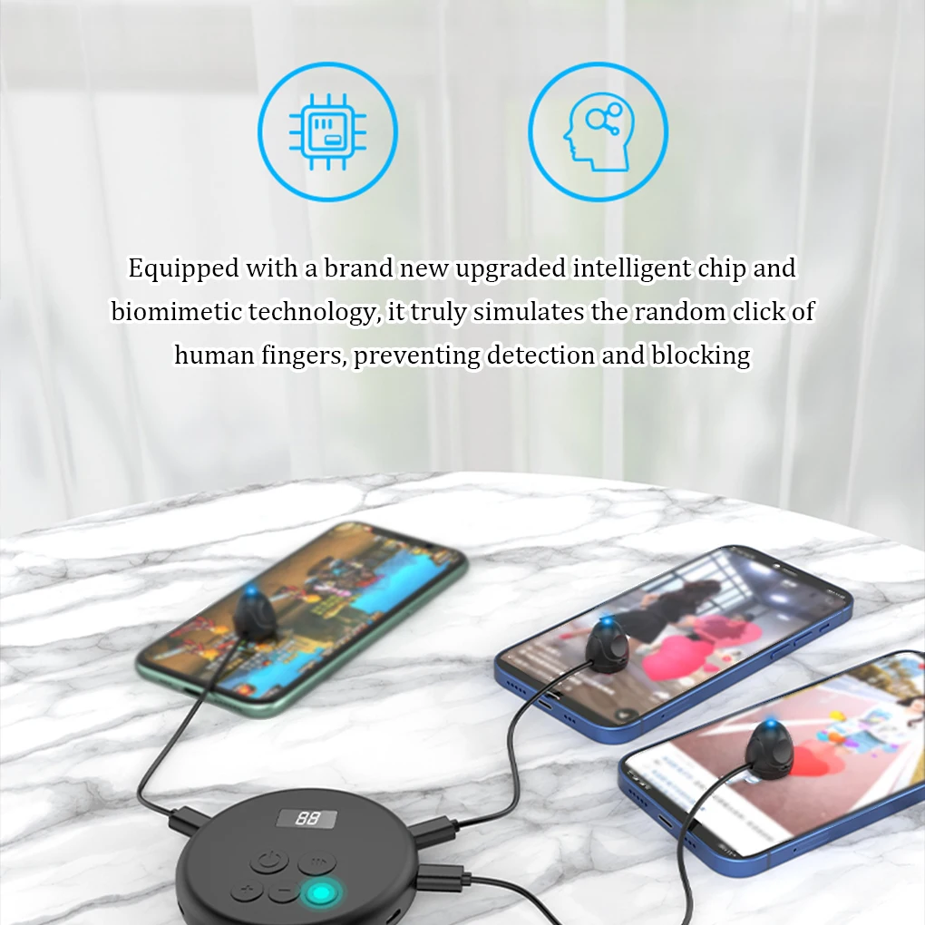 Сенсорный экран телефона Авто Clicker отключение экрана смартфона Автоматическая прижимная машина для клавиш физический нажмите случайный клик инструмент
Сенсорный экран телефона Авто Clicker отключение экрана смартфона Автоматическая прижимная машина для клавиш физический нажмите случайный клик инструмент