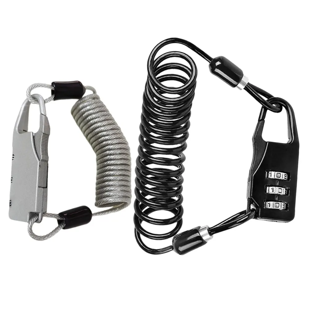 2 Pcs Wire Rope Lock Motorcycle Safety Durable Metal Cable Locks for Bikes Travel Luggage Secure Protection Outdoor Bike
2 Pcs Wire Rope Lock Motorcycle Safety Durable Metal Cable Locks for Bikes Travel Luggage Secure Protection Outdoor Bike