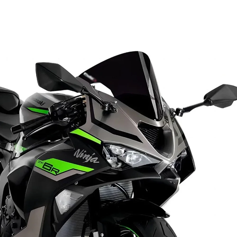 For Kawasaki ZX6R 2024 2025 Motorcycle Windshield Windscreen Double Bubble ZX 6R ZX-6R
For Kawasaki ZX6R 2024 2025 Motorcycle Windshield Windscreen Double Bubble ZX 6R ZX-6R