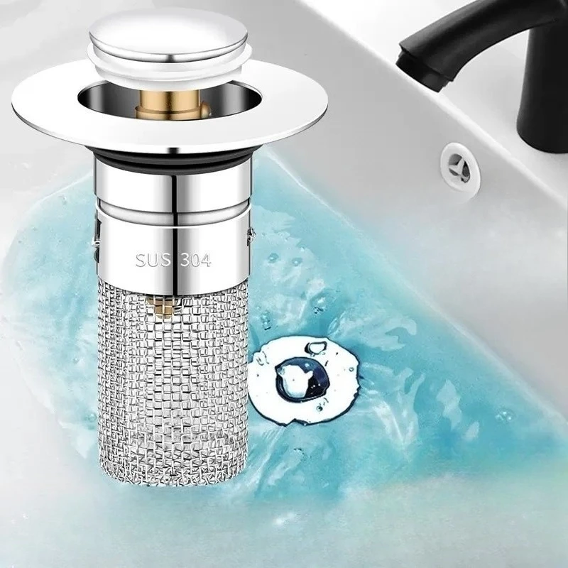 Сливной фильтр для пола из нержавеющей стали, пробка для умывальника, антизапах, всплывающая пробка для раковины, ловушка для волос, сито для раковины для душа
Сливной фильтр для пола из нержавеющей стали, пробка для умывальника, антизапах, всплывающая пробка для раковины, ловушка для волос, сито для раковины для душа