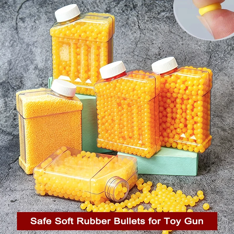 UJ Safe 6mm Soft Rubber Round Bullets for Toy Gun Kids Outdoor Shooting Game Replacement Accessories
UJ Safe 6mm Soft Rubber Round Bullets for Toy Gun Kids Outdoor Shooting Game Replacement Accessories