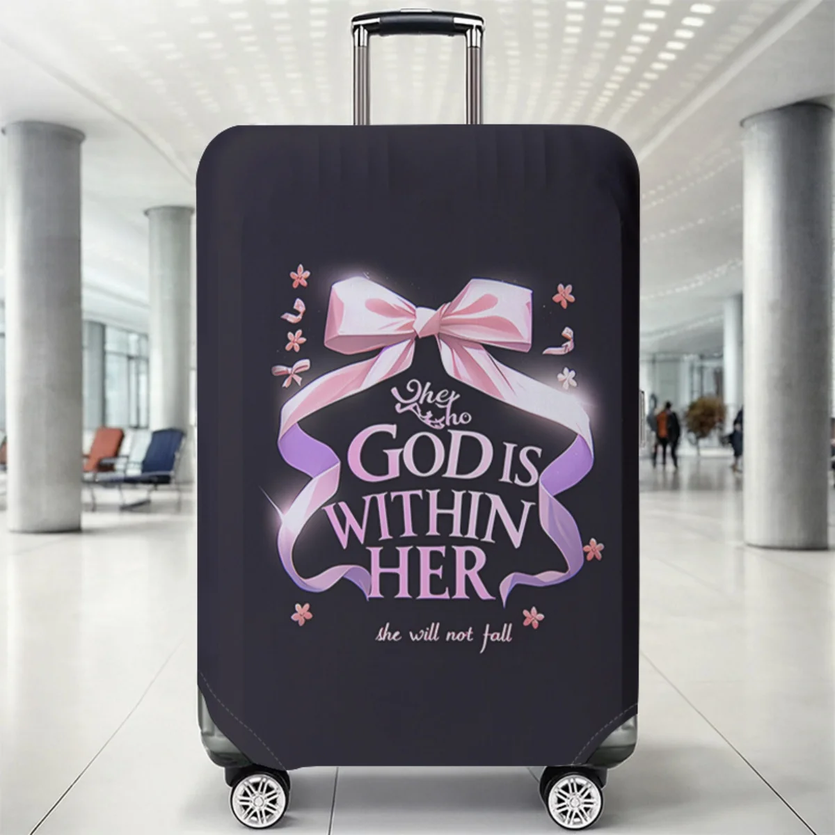 Luggage Protective Cover With Cartoon Print
Luggage Protective Cover With Cartoon Print