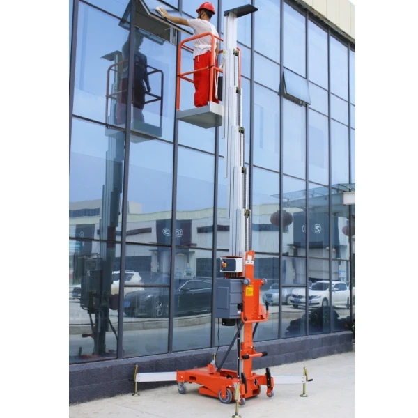 Customized China Hot Sale 4-14m Electric Ladder Vertical Mast Lift Portable Hydraulic Ladder Aluminum Alloy Man Lifter Platform
Customized China Hot Sale 4-14m Electric Ladder Vertical Mast Lift Portable Hydraulic Ladder Aluminum Alloy Man Lifter Platform