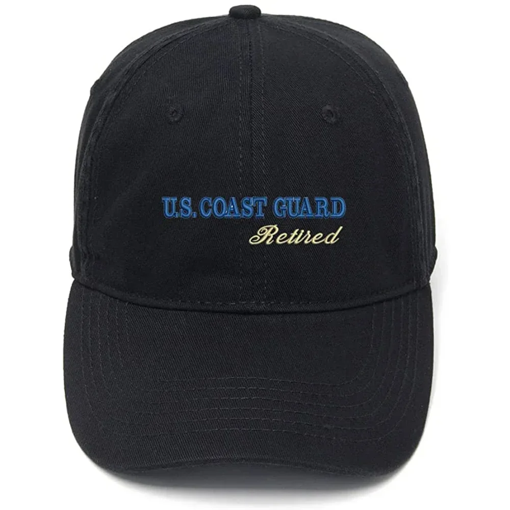 Lyprerazy Men's Baseball Cap for US Coast Guard Retired Embroidery Hat Cotton Embroidered Casual Baseball Caps
Lyprerazy Men's Baseball Cap for US Coast Guard Retired Embroidery Hat Cotton Embroidered Casual Baseball Caps