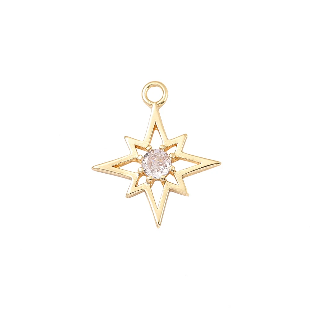 Factory Wholesale Gold Color Brass And Zircon Star Charms Pendants Necklace And Bracelet Earring Diy Jewelry Accessories Parts
Factory Wholesale Gold Color Brass And Zircon Star Charms Pendants Necklace And Bracelet Earring Diy Jewelry Accessories Parts