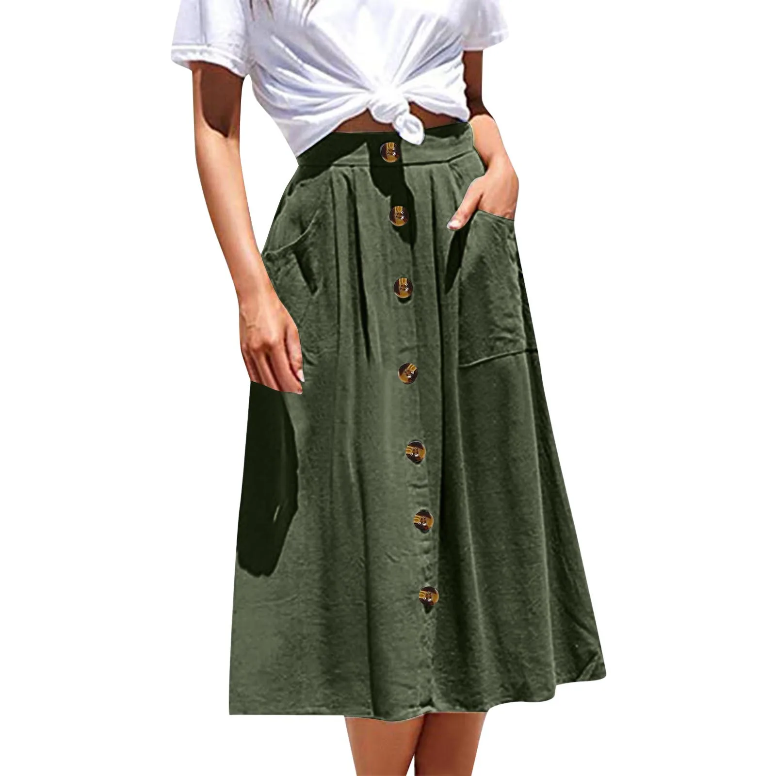 New Cargo Skirts for Women Y2k Elastic Waist Spring Summer Drawstring Girls Full Length Long Skirts Casual Black Skirts
New Cargo Skirts for Women Y2k Elastic Waist Spring Summer Drawstring Girls Full Length Long Skirts Casual Black Skirts